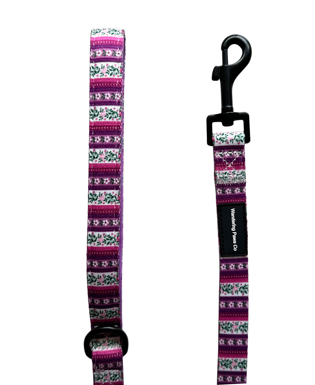 Lilac Floral Leash