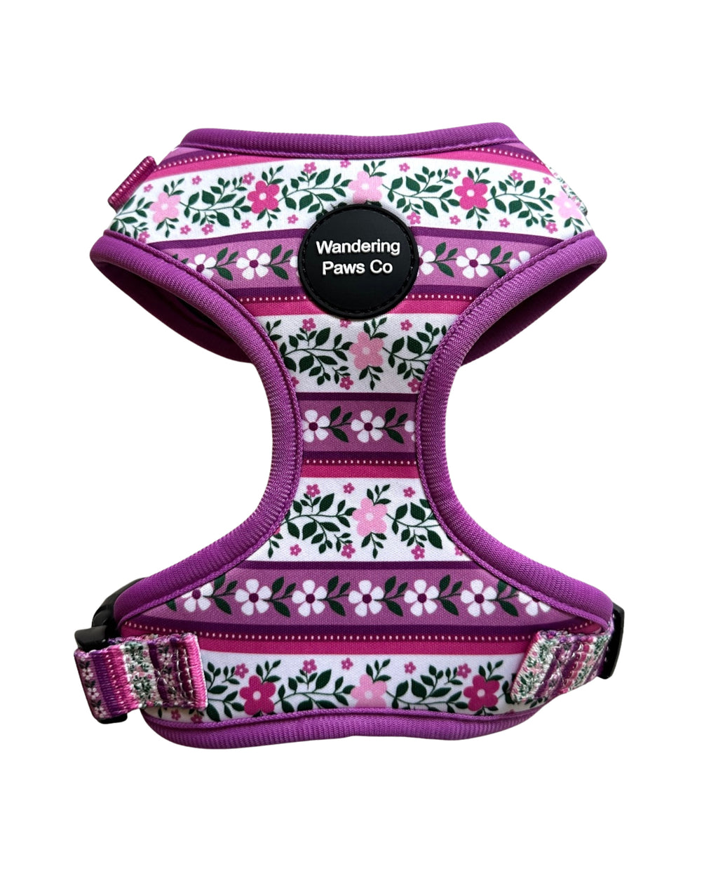 Lilac Floral Harness